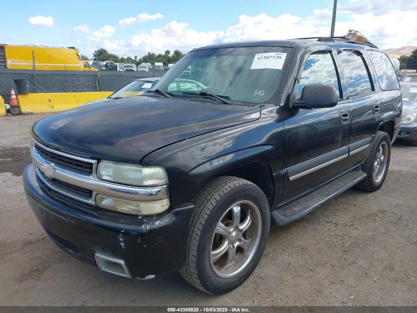 2004 Chevrolet Tahoe Ls VIN: 1GNEC13Z24R313234 Lot: 43385520