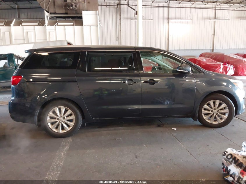 2015 Kia Sedona Ex VIN: KNDMC5C18F6049611 Lot: 43385524