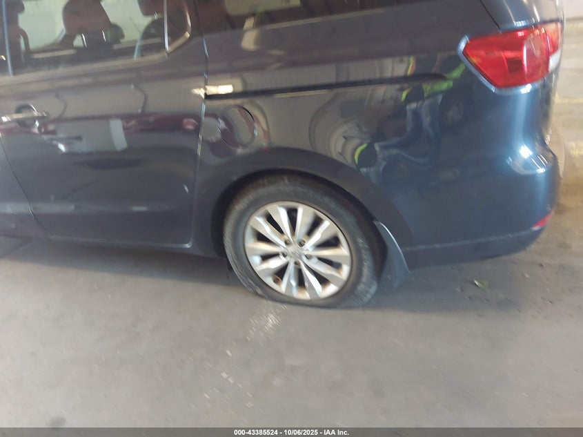 2015 Kia Sedona Ex VIN: KNDMC5C18F6049611 Lot: 43385524