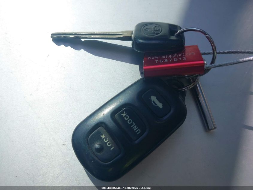 2002 Toyota Camry Le VIN: 4T1BE32KX2U615396 Lot: 43385546