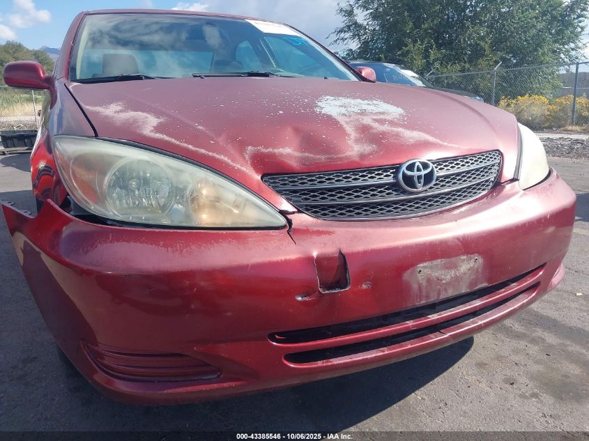 2002 Toyota Camry Le VIN: 4T1BE32KX2U615396 Lot: 43385546