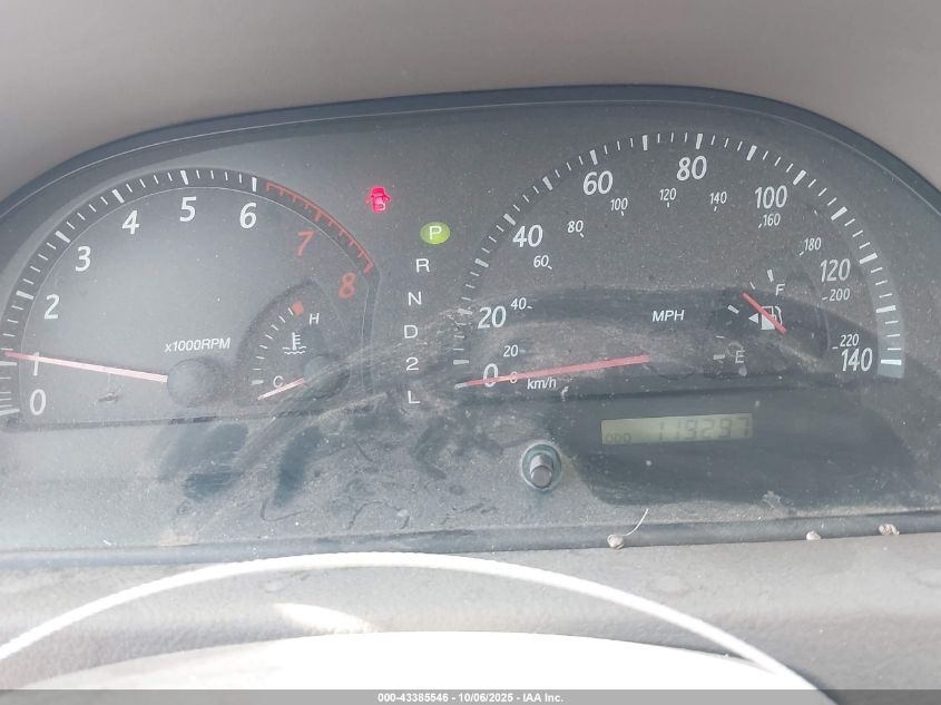 2002 Toyota Camry Le VIN: 4T1BE32KX2U615396 Lot: 43385546