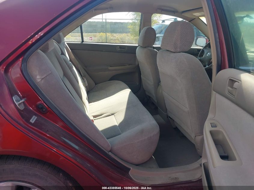 2002 Toyota Camry Le VIN: 4T1BE32KX2U615396 Lot: 43385546