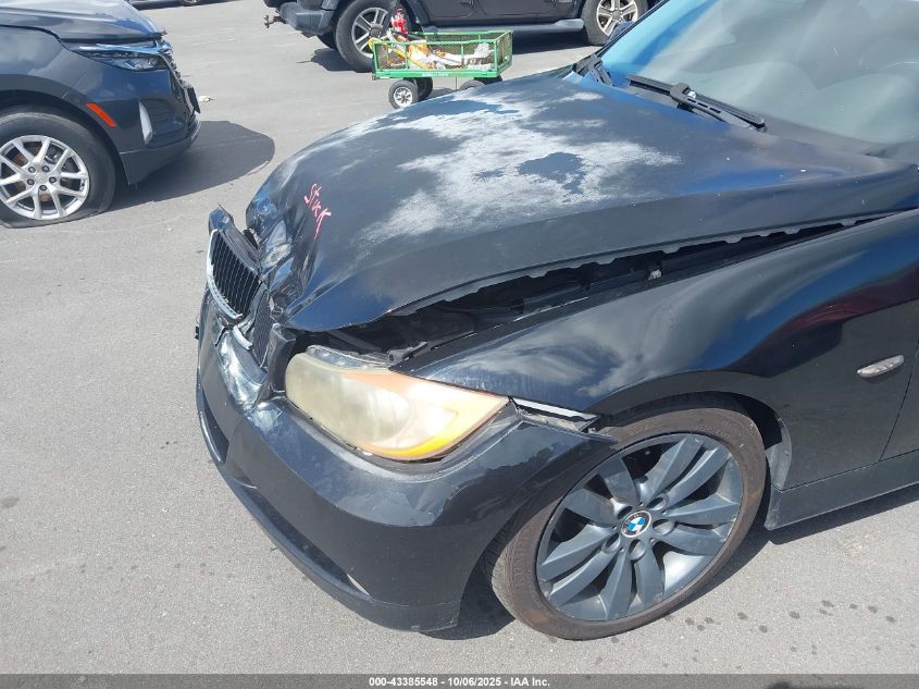 2007 BMW 328 I VIN: WBAVA33557KX72579 Lot: 43385548