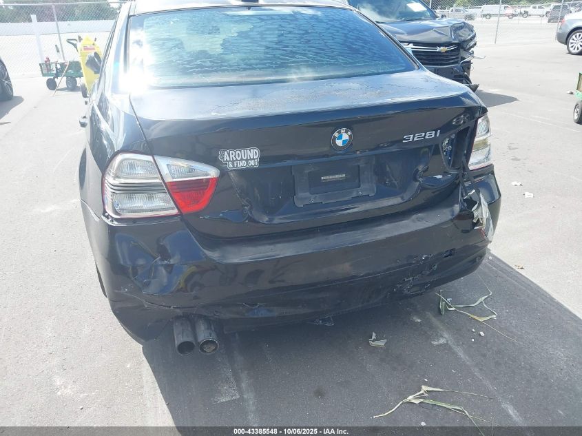 2007 BMW 328 I VIN: WBAVA33557KX72579 Lot: 43385548