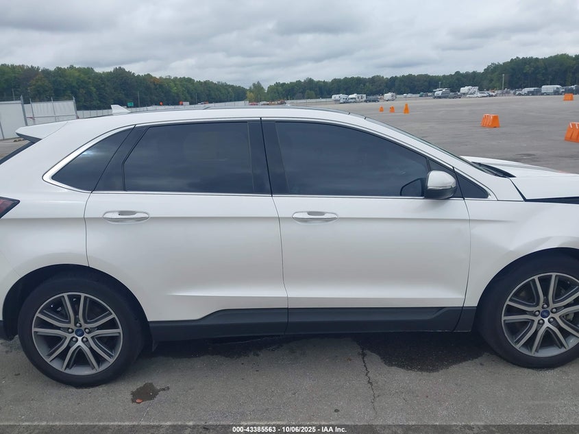 2019 Ford Edge Titanium VIN: 2FMPK4K90KBC33837 Lot: 43385563