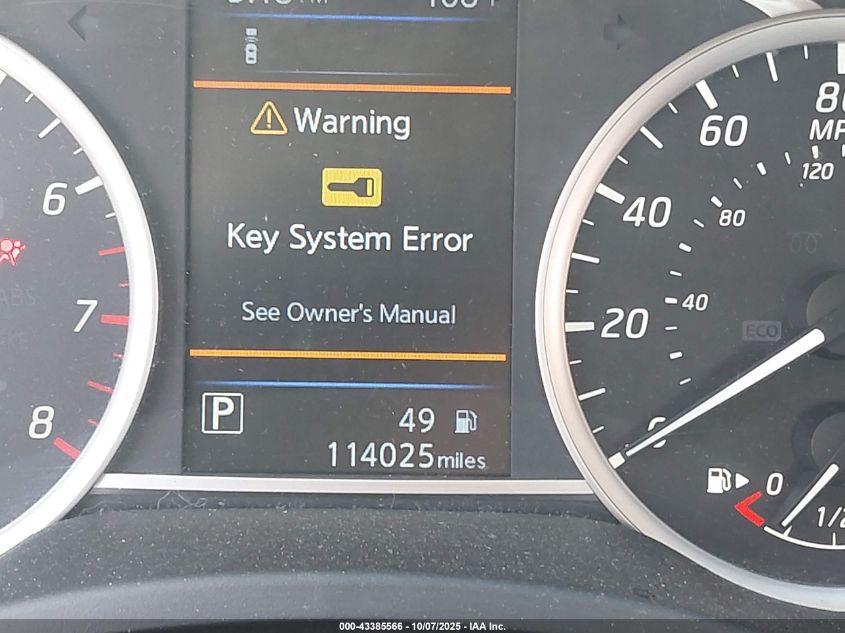 2019 Nissan Sentra Sv VIN: 3N1AB7AP6KY374868 Lot: 43385566