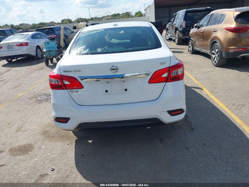 2019 Nissan Sentra Sv VIN: 3N1AB7AP6KY374868 Lot: 43385566