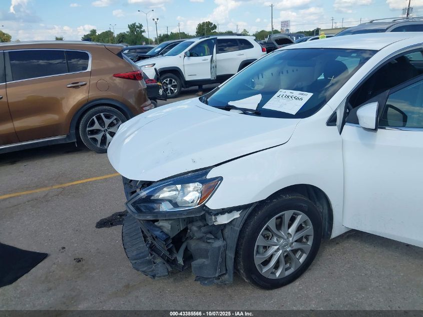 2019 Nissan Sentra Sv VIN: 3N1AB7AP6KY374868 Lot: 43385566