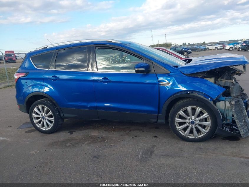 2017 Ford Escape Titanium VIN: 1FMCU9JD2HUC44935 Lot: 43385586