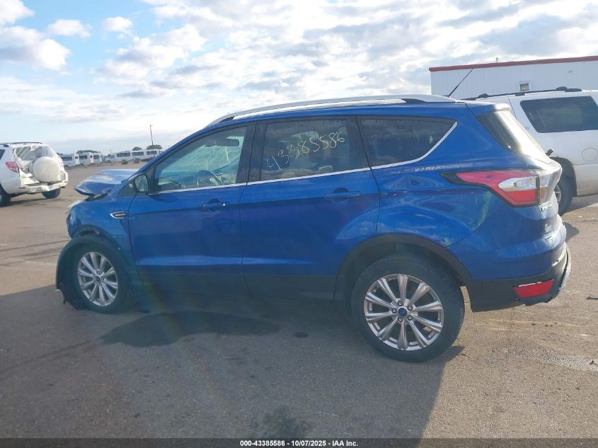 2017 Ford Escape Titanium VIN: 1FMCU9JD2HUC44935 Lot: 43385586