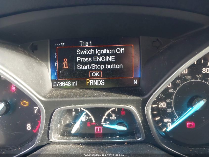 2017 Ford Escape Titanium VIN: 1FMCU9JD2HUC44935 Lot: 43385586