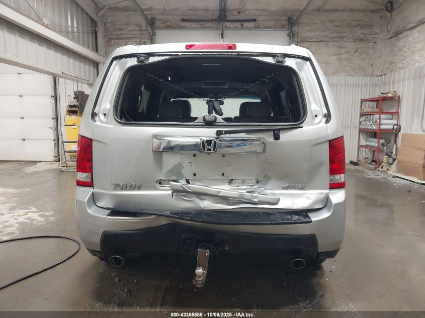 2011 Honda Pilot Ex-L VIN: 5FNYF4H61BB062299 Lot: 43385588