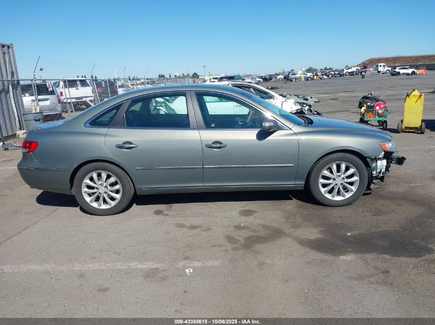 2007 Hyundai Azera Limited/Se VIN: KMHFC46F47A171130 Lot: 43385619