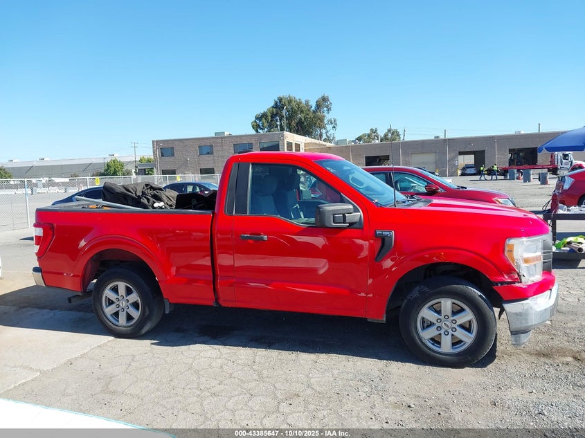 2021 Ford F-150 Xl VIN: 1FTMF1CB7MKE70393 Lot: 43385647