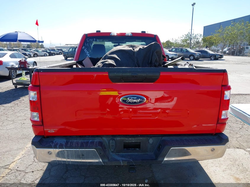 2021 Ford F-150 Xl VIN: 1FTMF1CB7MKE70393 Lot: 43385647