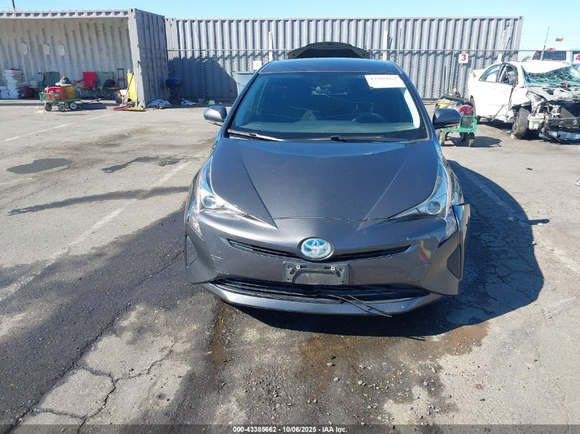 2017 Toyota Prius Two VIN: JTDKBRFU8H3543866 Lot: 43385662