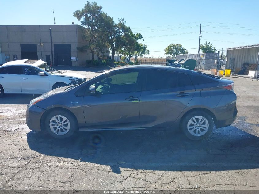 2017 Toyota Prius Two VIN: JTDKBRFU8H3543866 Lot: 43385662