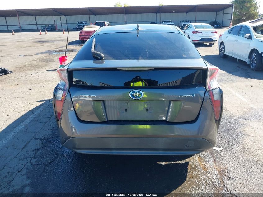2017 Toyota Prius Two VIN: JTDKBRFU8H3543866 Lot: 43385662