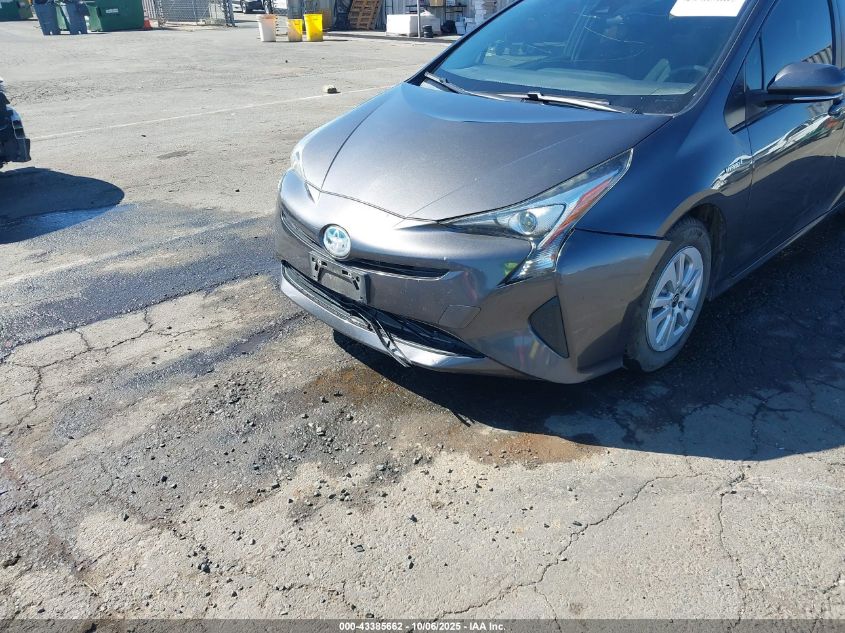 2017 Toyota Prius Two VIN: JTDKBRFU8H3543866 Lot: 43385662
