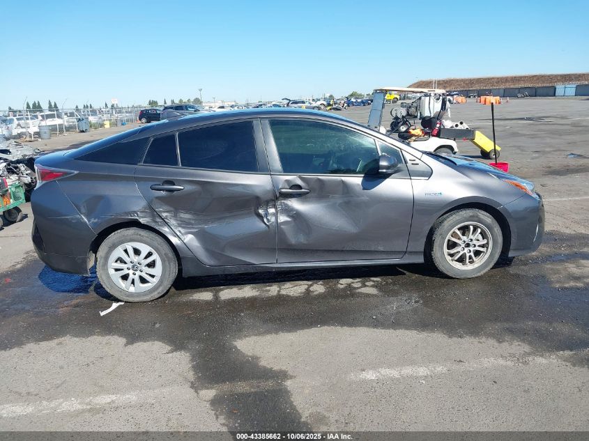 2017 Toyota Prius Two VIN: JTDKBRFU8H3543866 Lot: 43385662