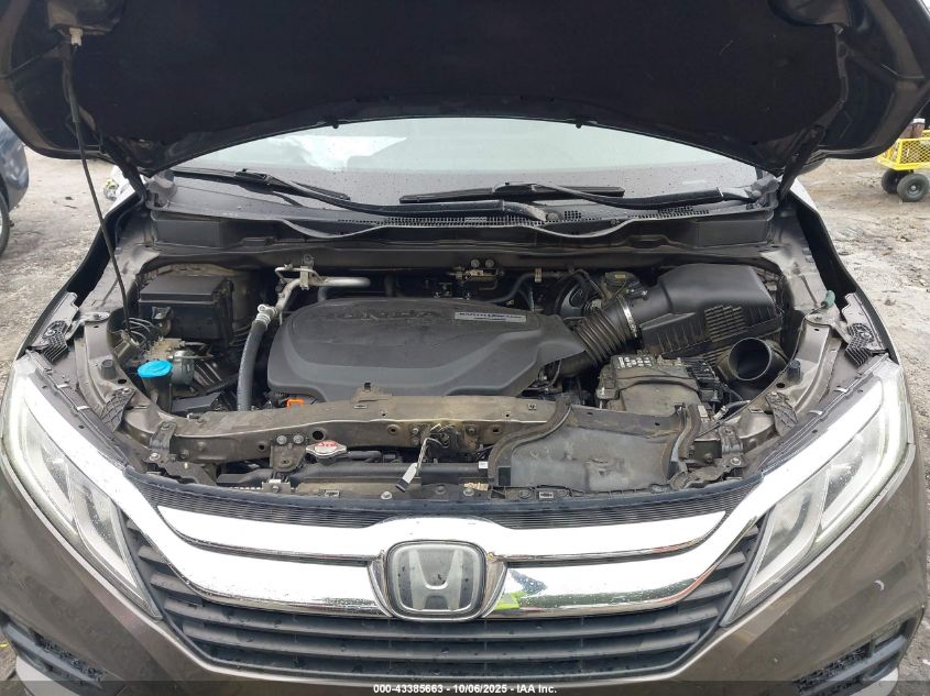 2019 Honda Odyssey Ex-L VIN: 5FNRL6H73KB027264 Lot: 43385663