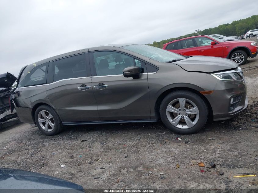 2019 Honda Odyssey Ex-L VIN: 5FNRL6H73KB027264 Lot: 43385663
