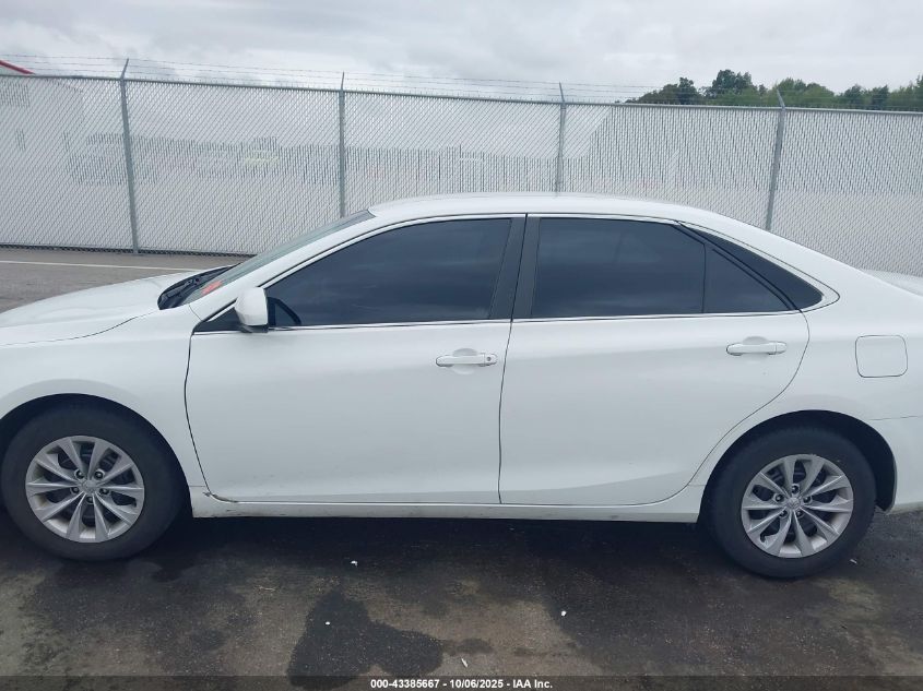 2015 Toyota Camry Le VIN: 4T4BF1FKXFR516407 Lot: 43385667