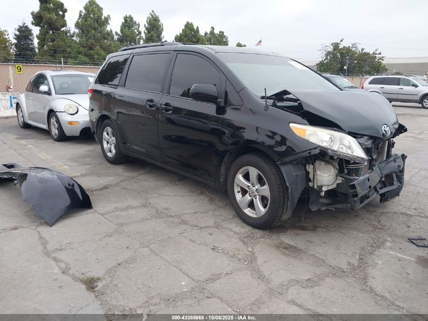 TOYOTA SIENNA LE V6 8 PASSENGER