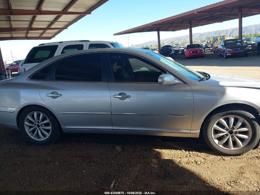 2007 Hyundai Azera Limited/Se VIN: KMHFC46F57A187739 Lot: 43385675