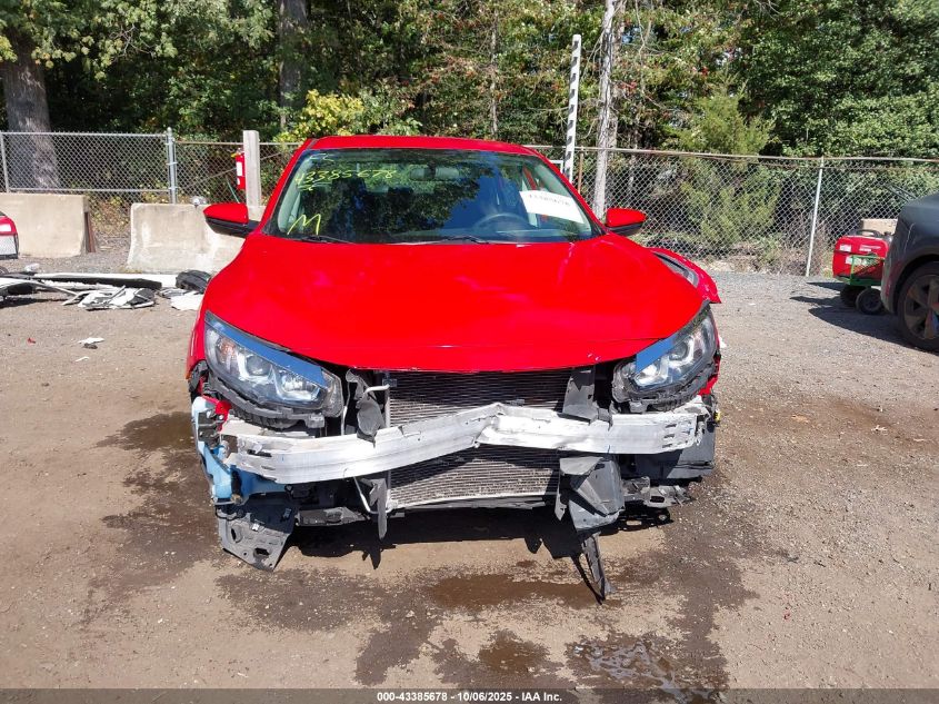 2018 Honda Civic Lx VIN: 2HGFC2F57JH600982 Lot: 43385678