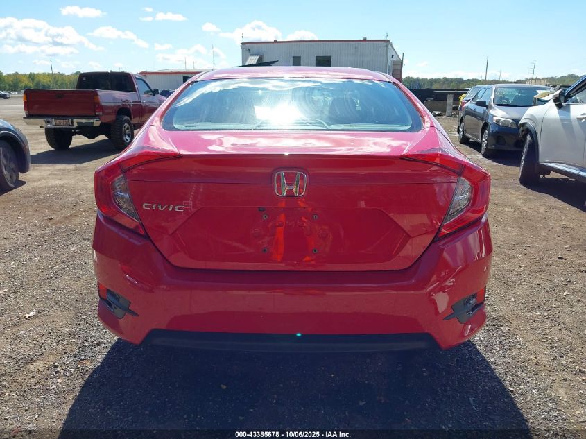2018 Honda Civic Lx VIN: 2HGFC2F57JH600982 Lot: 43385678