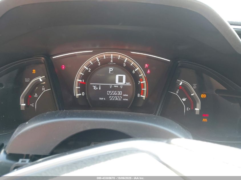 2018 Honda Civic Lx VIN: 2HGFC2F57JH600982 Lot: 43385678