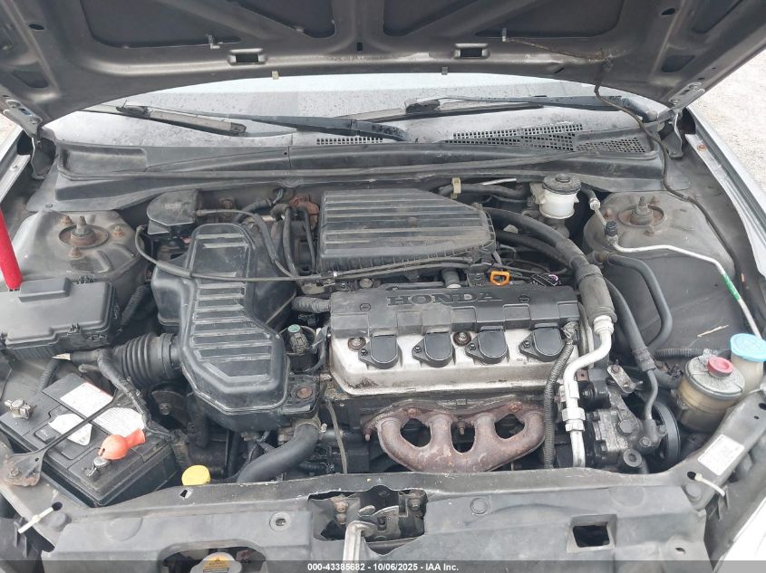 2005 Honda Civic Lx VIN: 2HGES16645H630979 Lot: 43385682