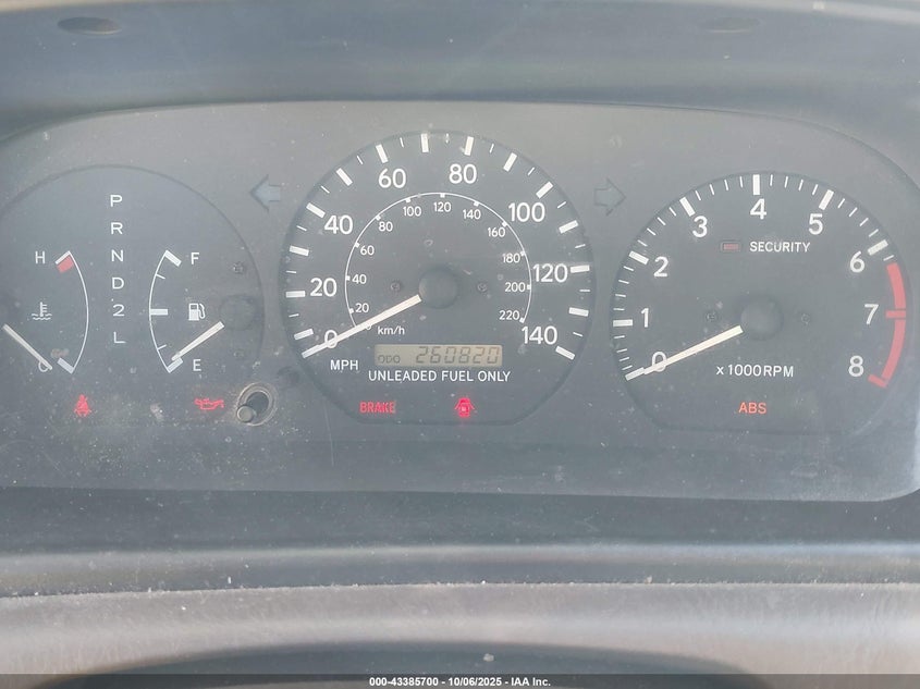 1997 Toyota Camry Xle V6 VIN: 4T1BF22K8VU903719 Lot: 43385700