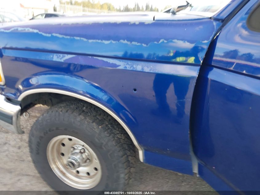 1996 Ford F150 VIN: 1FTEF14N1TLA39358 Lot: 43385701