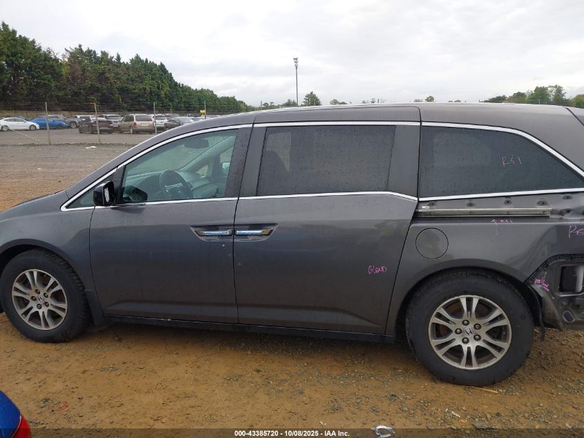 2013 Honda Odyssey Ex-L VIN: 5FNRL5H63DB083466 Lot: 43385720