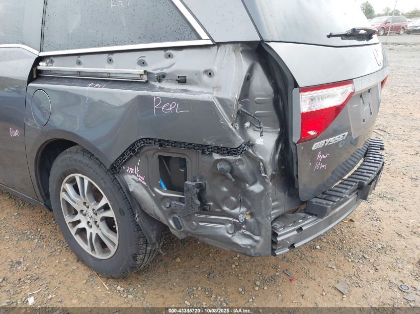 2013 Honda Odyssey Ex-L VIN: 5FNRL5H63DB083466 Lot: 43385720