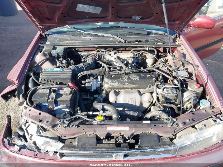 1992 Honda Accord Lx VIN: 1HGCB985XNA008301 Lot: 43385729