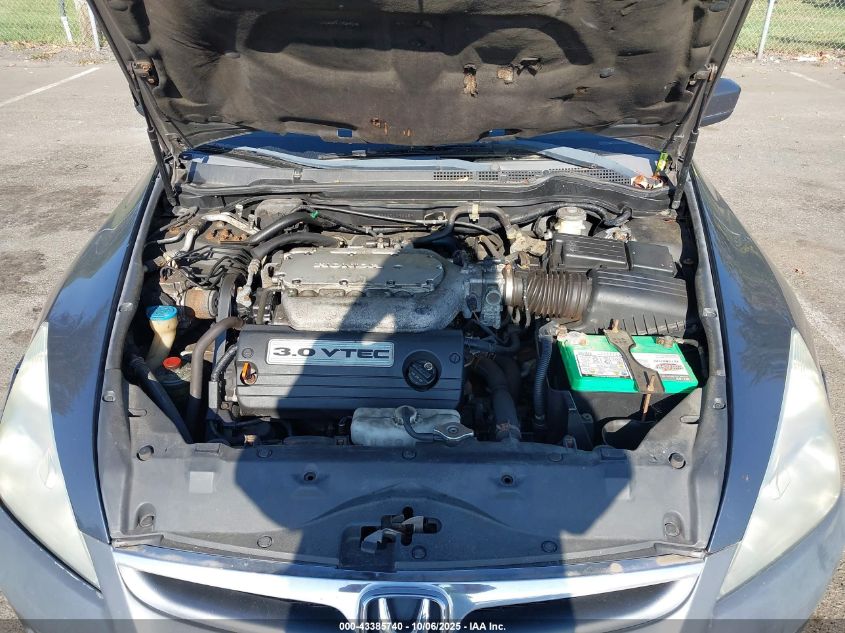 2007 Honda Accord 3.0 Se VIN: 1HGCM66437A098459 Lot: 43385740