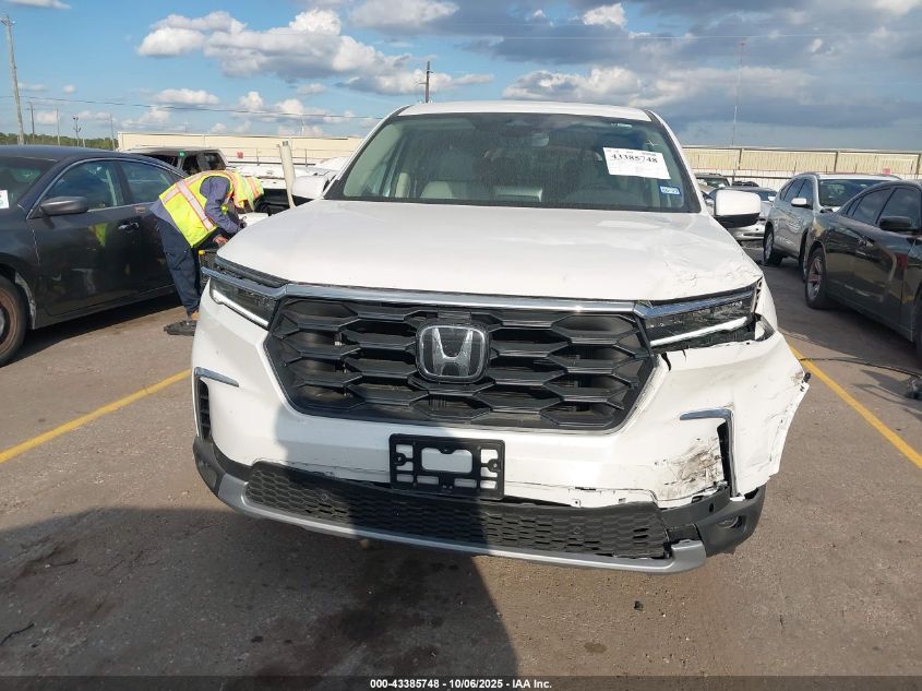 2025 Honda Pilot Ex-L VIN: 5FNYG2H44SB030396 Lot: 43385748