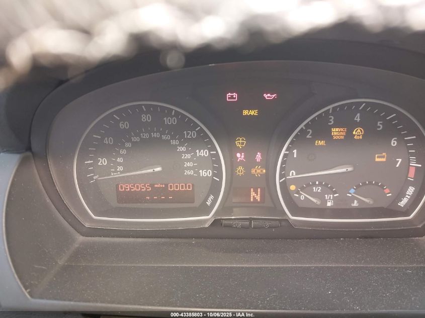 2007 BMW X3 3.0Si VIN: WBXPC93497WF22843 Lot: 43385803