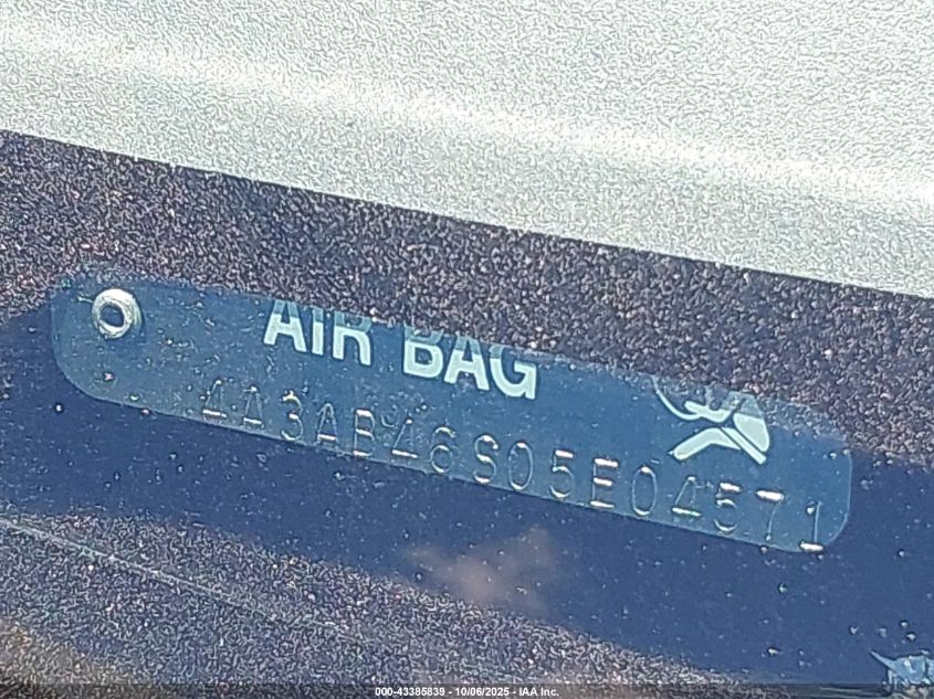 2005 Mitsubishi Galant Ls VIN: 4A3AB46S05E045719 Lot: 43385839