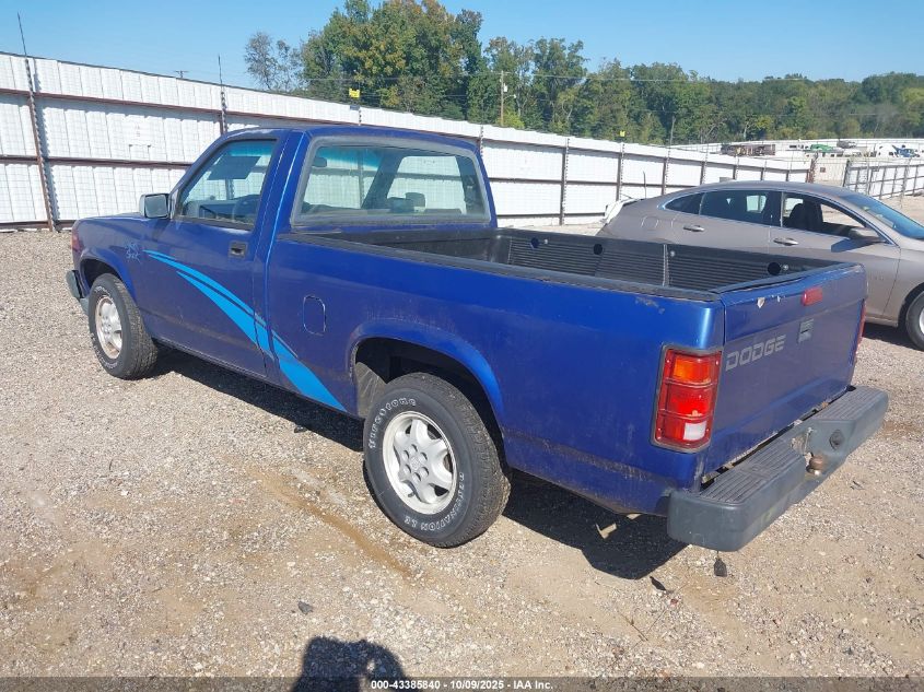 1995 Dodge Dakota VIN: 1B7FL26X2SW930760 Lot: 43385840