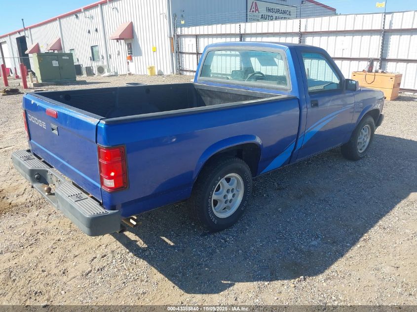 1995 Dodge Dakota VIN: 1B7FL26X2SW930760 Lot: 43385840
