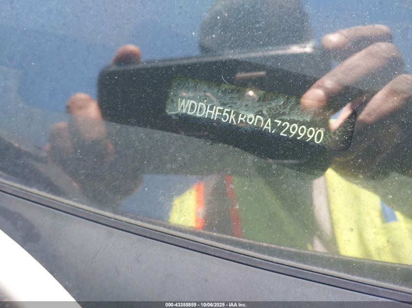 2013 Mercedes-Benz E 350 VIN: WDDHF5KB9DA729990 Lot: 43385859