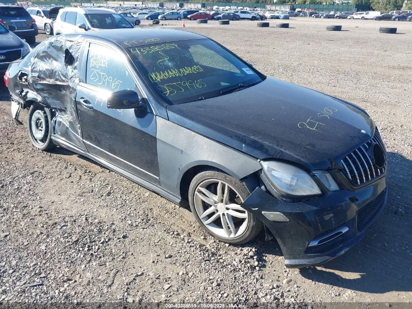 2013 Mercedes-Benz E 350 VIN: WDDHF5KB9DA729990 Lot: 43385859