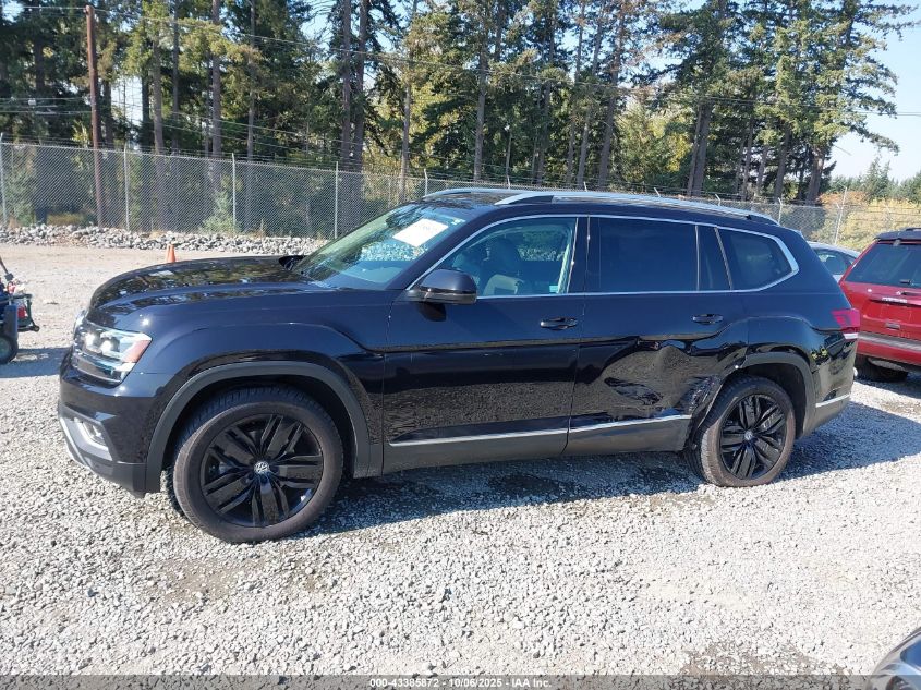 2019 Volkswagen Atlas 3.6L V6 Sel Premium VIN: 1V2NR2CA0KC506147 Lot: 43385872