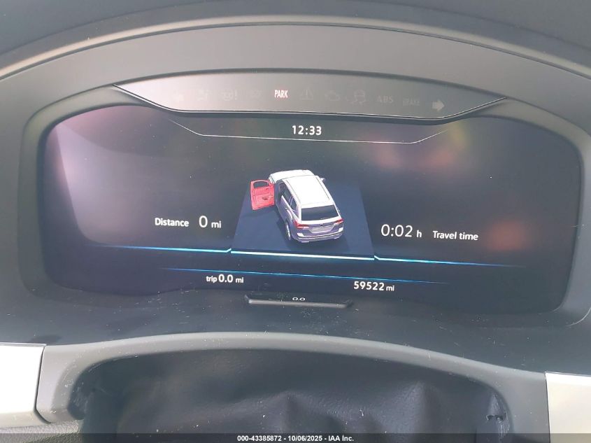 2019 Volkswagen Atlas 3.6L V6 Sel Premium VIN: 1V2NR2CA0KC506147 Lot: 43385872