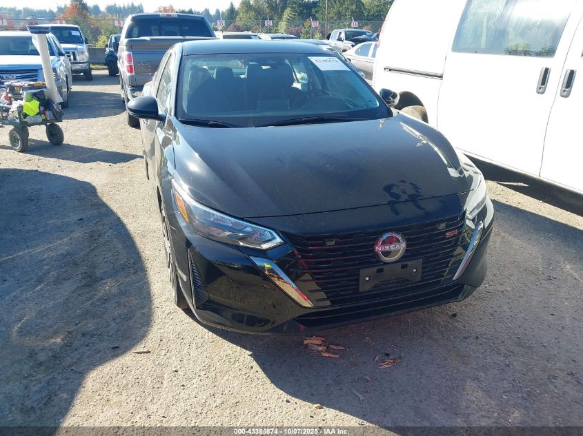 2025 Nissan Sentra Sr VIN: 3N1AB8DV8SY357716 Lot: 43385874